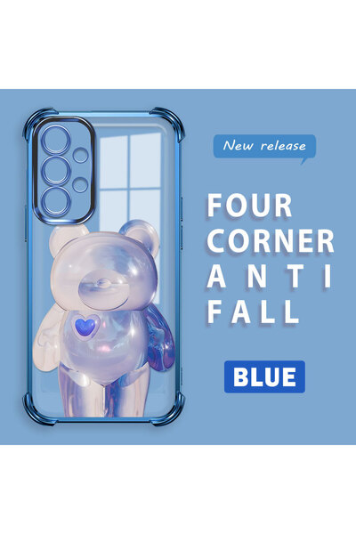 ucuc حافظة سيليكون شفافة متوافقة مع هاتف سامسونج جالاكسي A33 5G، حماية للكامي...