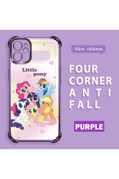 ucuc حافظة شفافة متوافقة مع آيفون 11 مصنوعة من السيليكون لحماية الكاميرا ومضا...