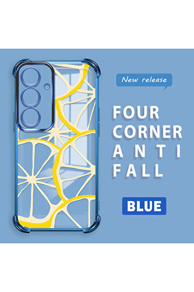 ucuc غطاء حماية شفاف من السيليكون متوافق مع سامسونج جالاكسي إس25، مضاد للصدما...