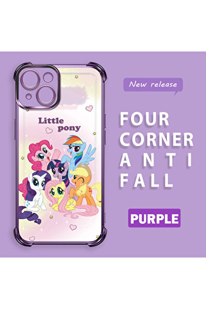 ucuc حافظة شفافة متوافقة مع آيفون 14 مصنوعة من السيليكون لحماية الكاميرا ومضا...