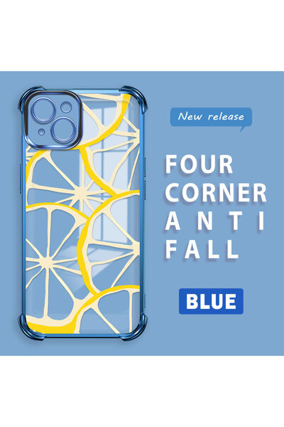 ucuc حافظة حماية للكاميرا من السيليكون الشفاف المتوافقة مع هاتف iPhone 14 Plu...