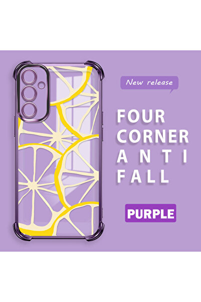 ucuc حافظة سامسونج جالاكسي A34 5G متوافقة مع حماية الكاميرا من السيليكون الشف...