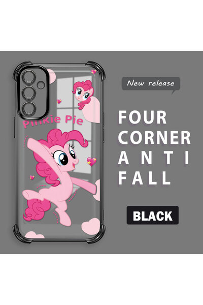 ucuc حافظة سيليكون شفافة متوافقة مع هاتف سامسونج جالاكسي A14، حماية للكاميرا ...