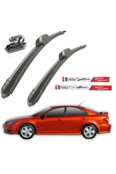 TEAMCAR Ștergătoare de parbriz plate pentru Mazda 6 GG3 (2002-2008)