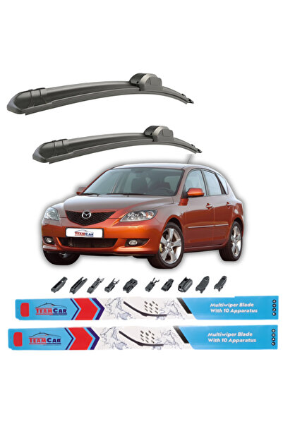 TEAMCAR ® Ștergătoare de parbriz Mazda 3 BK Hatch (2003–2009) – Set față