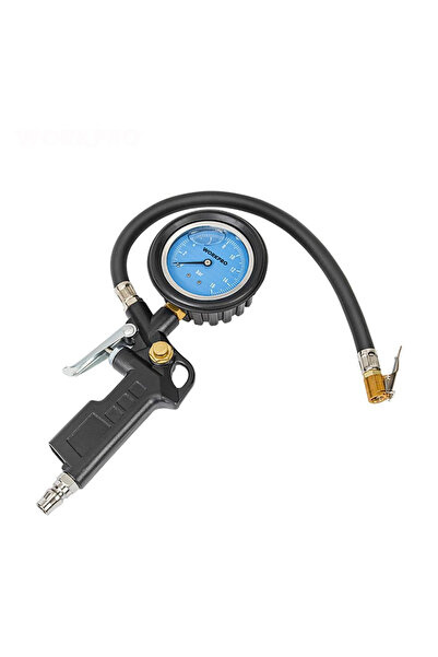 Workpro WP314063 16Bar Yağlı Basınç Göstergeli Profesyonel Havalı Lastik Şişi...