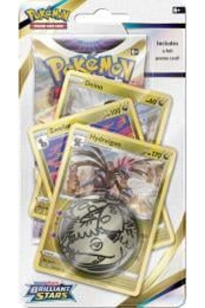 Nintendo Pokemon Brilliant Stars Premium Checklane Blister Hydreigon