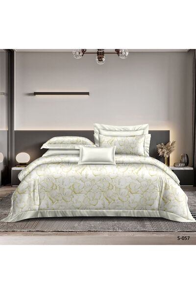 ANATOLIATEKSTILE Finet Premium Bed Linen – Elegant, Modern 4-piece Set, Sheet 250x250