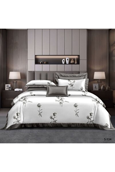 ANATOLIATEKSTILE Finet Premium Bed Linen – Elegant, Modern 4-piece Set, Sheet 250x250