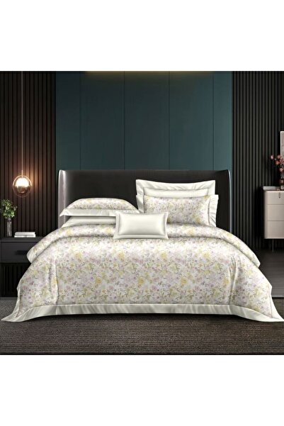 ANATOLIATEKSTILE Finet Premium Bed Linen – Elegant, Modern 4-piece Set, Sheet 250x250