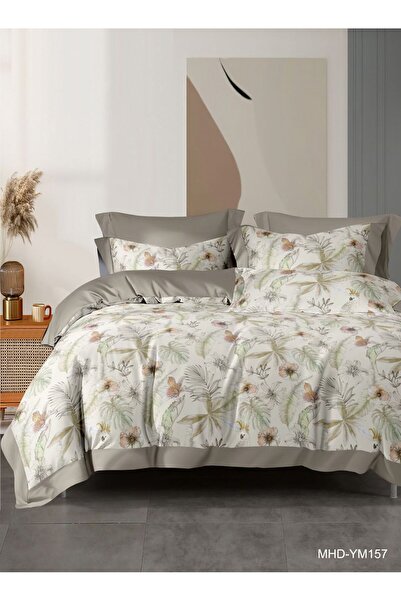 ANATOLIATEKSTILE Finet Premium Bed Linen – Elegant, Modern 4-piece Set, Sheet 250x250