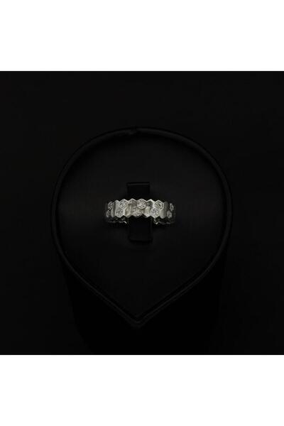 Generic خاتم زركون دقة الماس باصدار خاص لون فضي بضمان على اللون ABH-8370/48RW