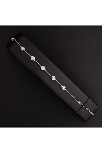 Generic سواره نسائية لون مكس ازرق فاتح + فضي فاخرة ABH-7118/6M