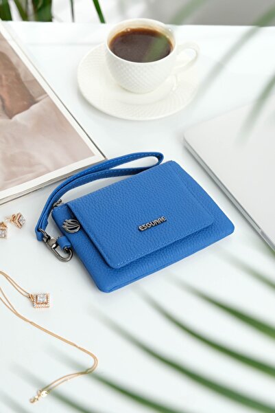 ESGUARE Women's 100% Genuine Leather Minimalist Stylish Card Holder