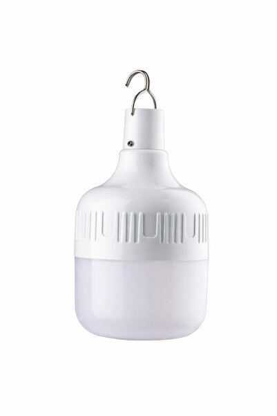 Noas Şarjlı LED Ampul 30W 2400 Lümen Askılı Type-C / Micro USB Kamp ve Acil D...