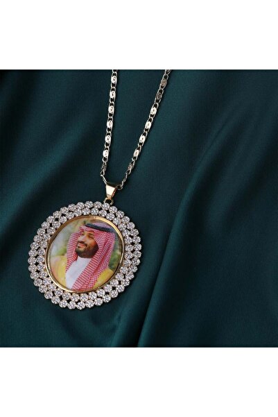 Generic قلادة فاخرة بصورة ولي العهد #E7