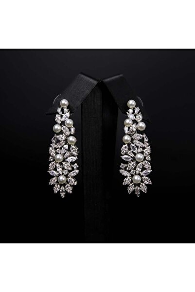 Generic طقم حلق لون فضي اصدار خاص بضمان على اللون ABH-7342/1M