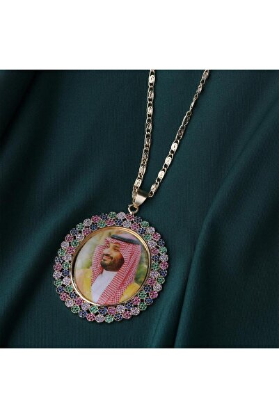 Generic قلادة فاخرة بصورة ولي العهد #E9
