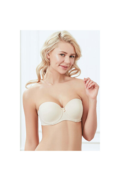 MİRALİVE Underwire Unpadded Unpadded Strapless Strapless Daily Classic T-Shirt Bra