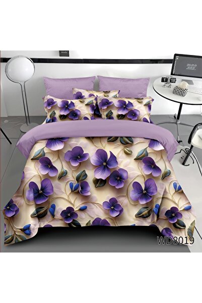 lumixauto Double Bed Linen Set 4 Pieces