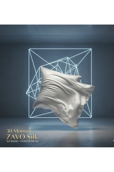 ZAVO Saf Lüks: 30 Momme %100 Saf Dut İpeği Yastık Kılıfı