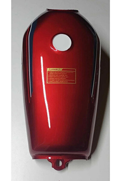 GMS EMİN MOTOR Cg Kırmızı Benzin Deposu 1. Kalite Kalın Saç (Şamandırasız Model)