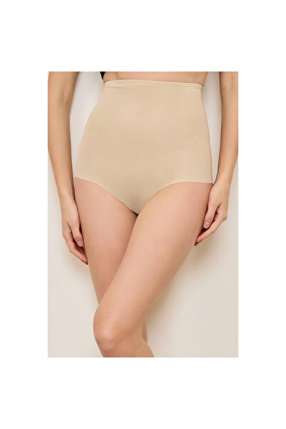MİRALİVE High Waist Firming Skin Color Panty Corset