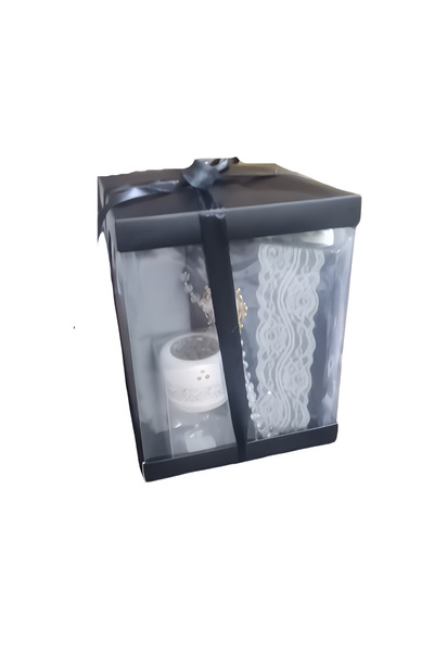 generi 5-piece gift set: padded prayer mat + Quran + zippered prayer sheet + prayer beads + incense burner