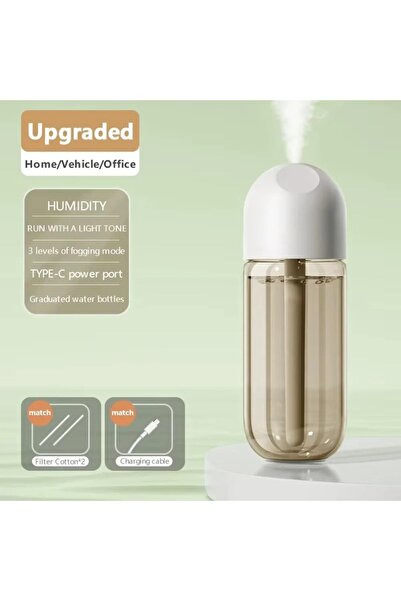 Primo Plus The DX1928 mini air humidifier features a compact and quiet design, making it ideal for home and office use and improving air quality.