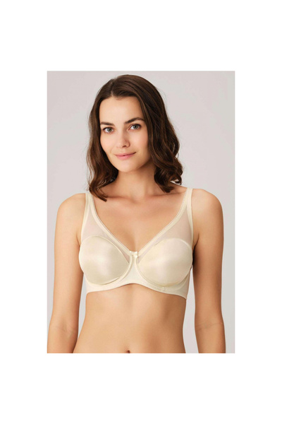 MİRALİVE Underwire Non-Supported Non-Padded Gathering Daily Classic Reducing Bra