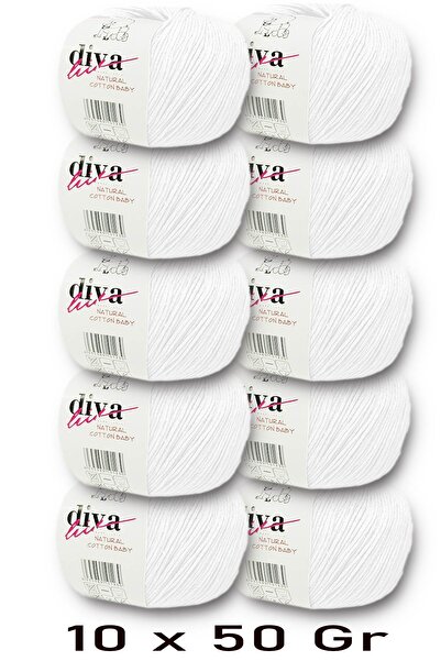 Diva İplik Premium Amigurumi Ipi Punch (PANÇ) Bumbac moale pentru bebeluși 50...