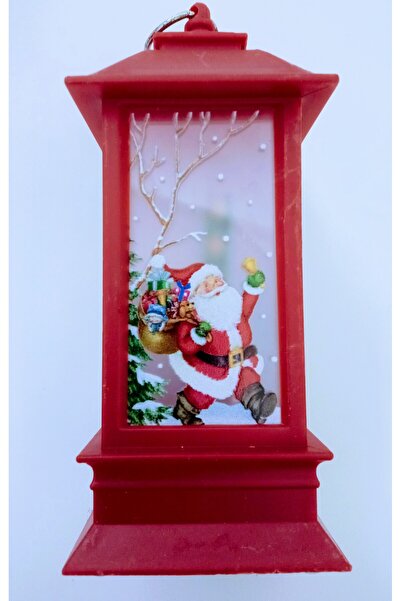 Oyuncakcii ToysveToys, yanıp sönen 15 cm ışıklı, yılbaşı ve Noel feneri, 1 adet