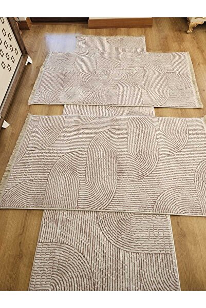 AKSU MERİNOS elegans modern yıkanabilir yumuşak kaymaz taban yatak odası antr...