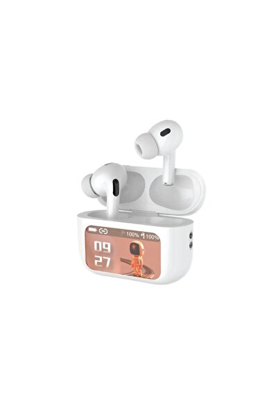 Green Lion Touch Tone Lite ANC Earbuds with Touch Display, IPX5 & 24H Playtime