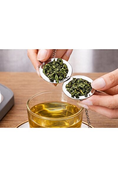obrigado Paslanmaz Çelik Top Çay Süzgeci Bitki Çayı, Yeşil Çay ve Siyah Çay İçin İnce Gözenekli süzgeç
