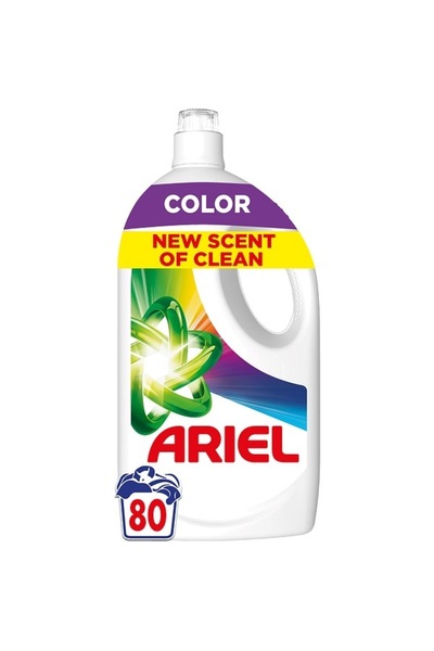 Ariel Liquid Detergent Color, 3.6 L, 80 Washes