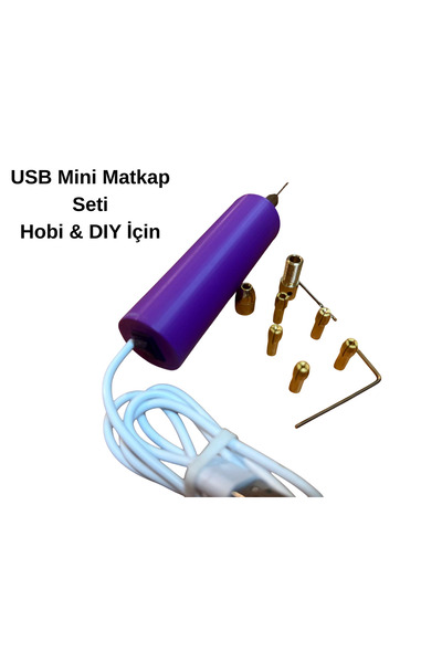 Generic USB Mini Matkap Seti – Hassas Delme, Hobi & Elektronik DIY Çalışmalar...