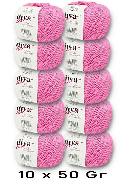 Diva İplik Premium Amigurumi pređa Punch (PANÇ) Baby Soft Cotton 500 gr (10 k...