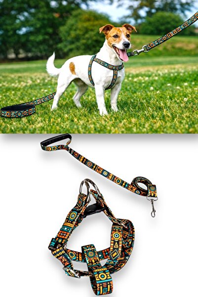 Angelapets Dog Chest Collar and Leash Set