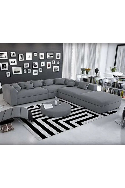 lamsat baity Gray Corner Sofa Model 'Ronaq' Size 300x300