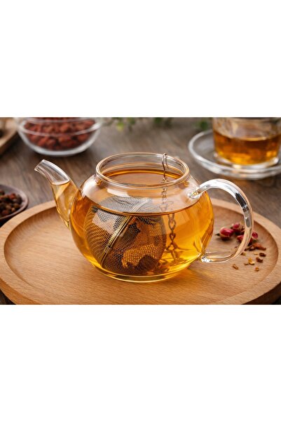obrigado Paslanmaz Çelik Top Çay Süzgeci Bitki Çayı, Yeşil Çay ve Siyah Çay İçin İnce Gözenekli süzgeç