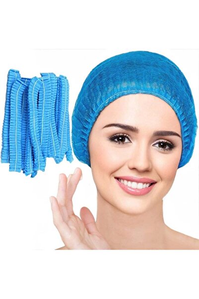 festive غطاء شبكي للشعر - أزرق للاستخدام مرة واحدة، مناسب لمستحضرات التجميل، ...