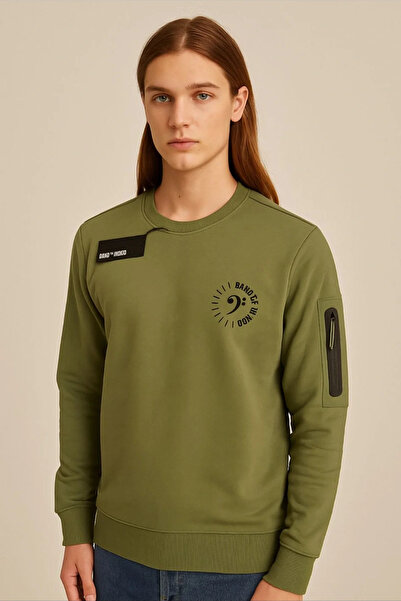 Bordomix Hanorac pentru bărbați New Season O Neck Casual Form