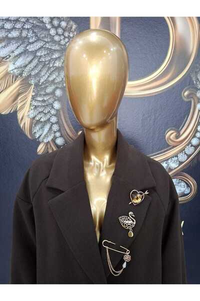 OEM CASSANDRE BROWN COAT - BROWN, ONE SIZE