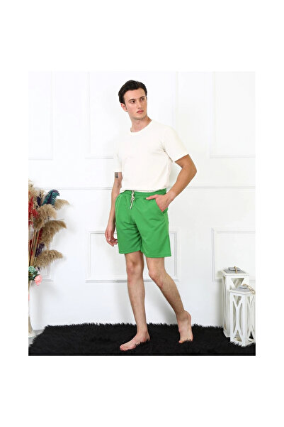 Narnuga Mi̇ray- Men's Lacoste Pistachio Green Shorts