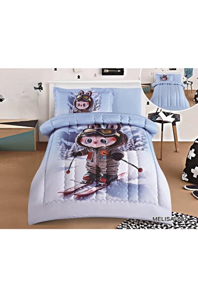 NAJMA Microfiber baby mattress with full filling and modern designs for children, 170x230