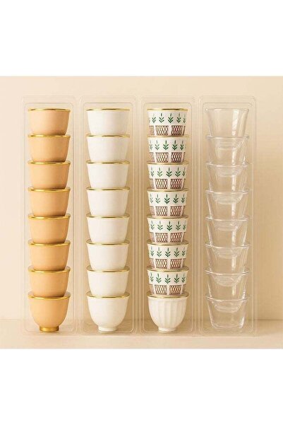 DIDA A set of 4 transparent storage boxes