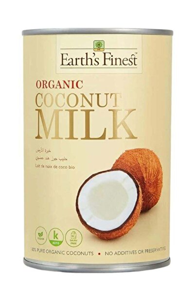 Earth's حليب جوز الهند العضوي الفاخر 400 غرام
