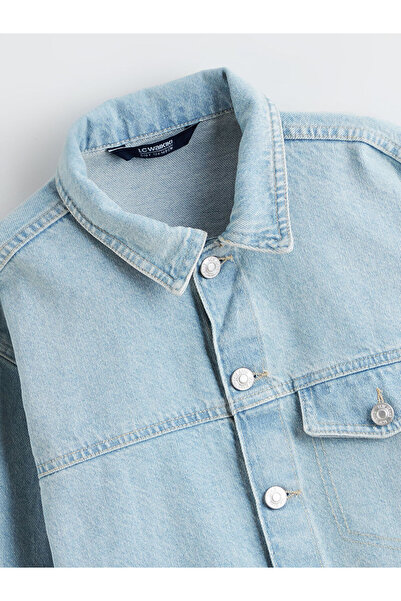 LC Waikiki Μακρυμάνικο τζιν πουκάμισο για αγόρια