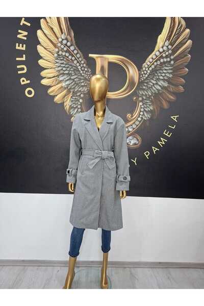 OEM AMELLIE GREY COAT - GRAY, ONE SIZE